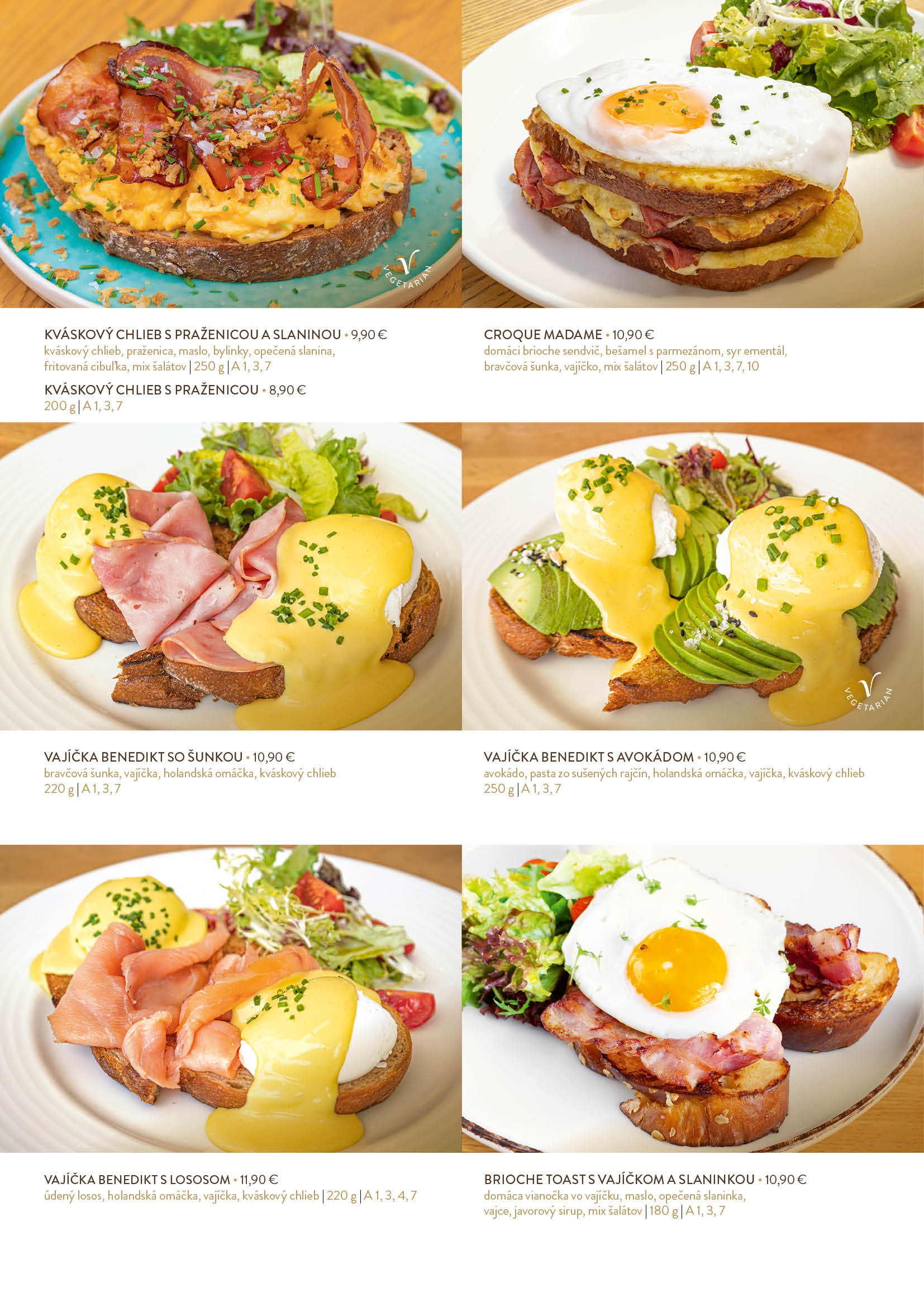 Starý Smokovec menu strana 3