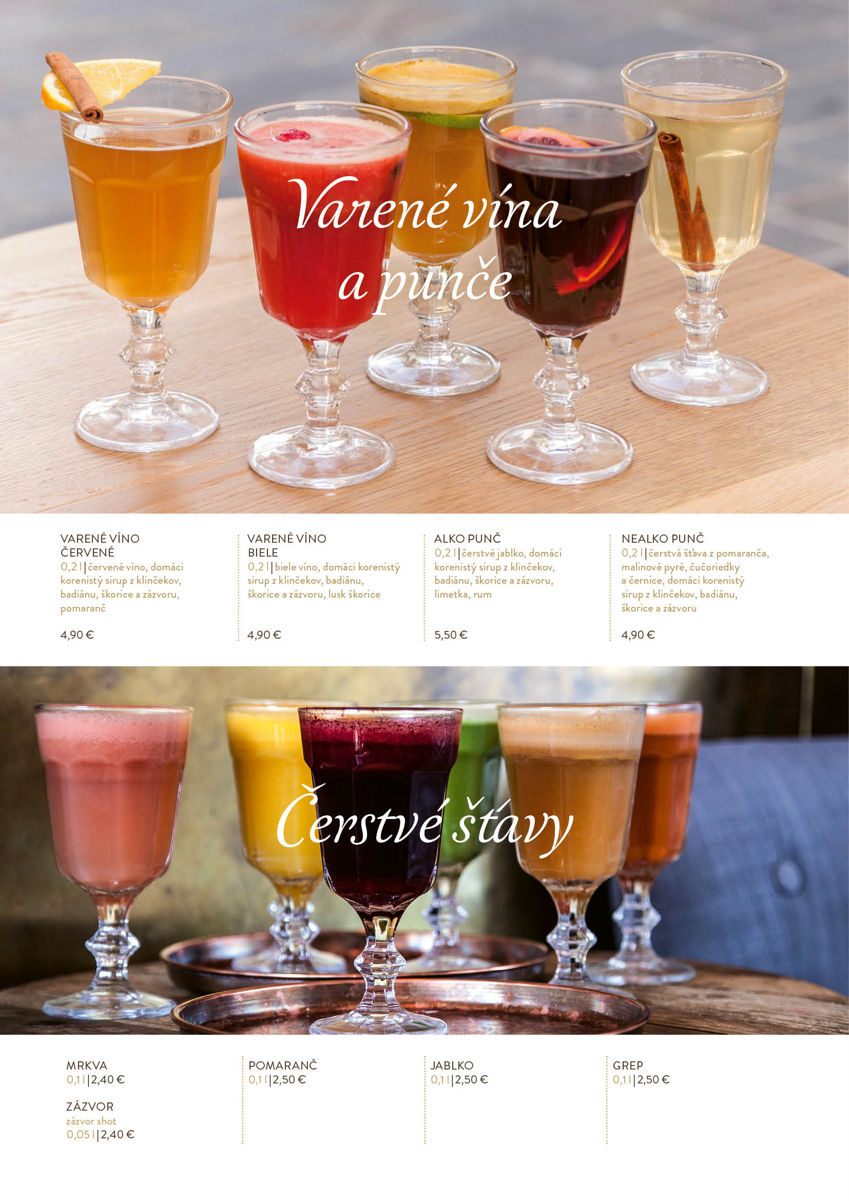 Starý Smokovec menu strana 18