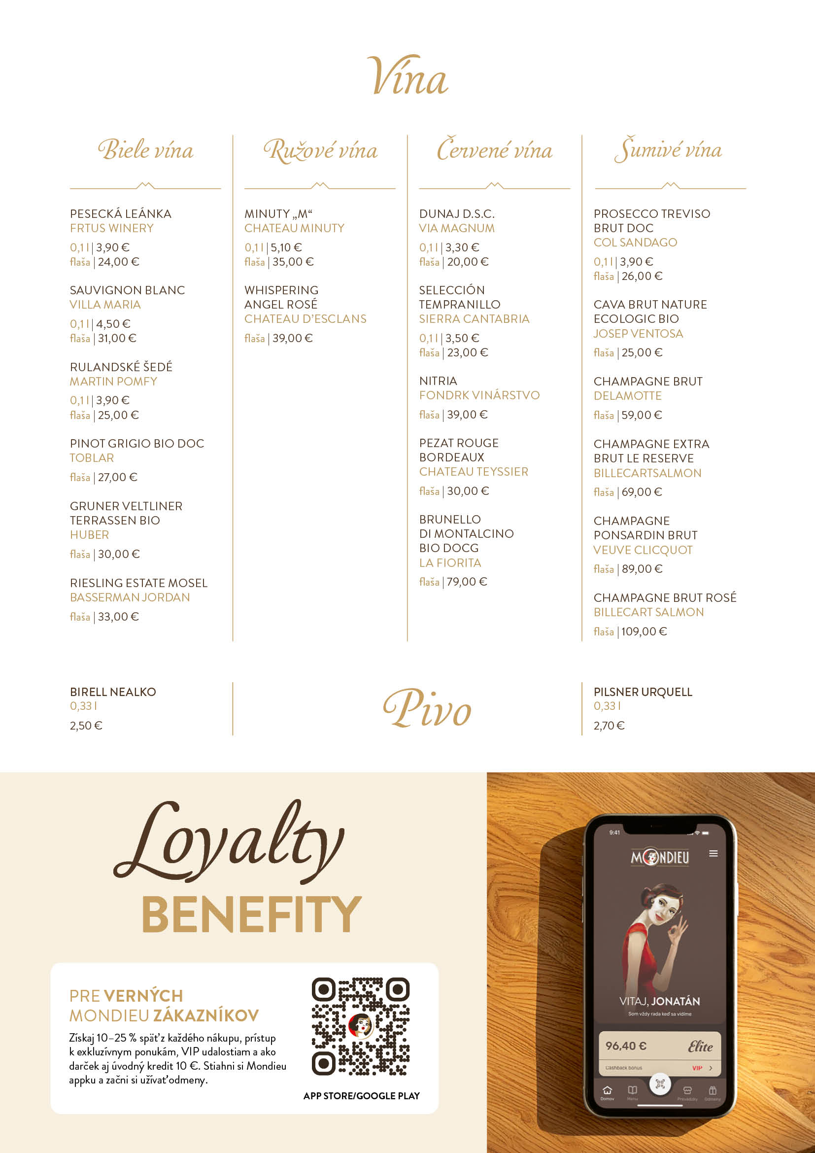 Starý Smokovec menu strana 19